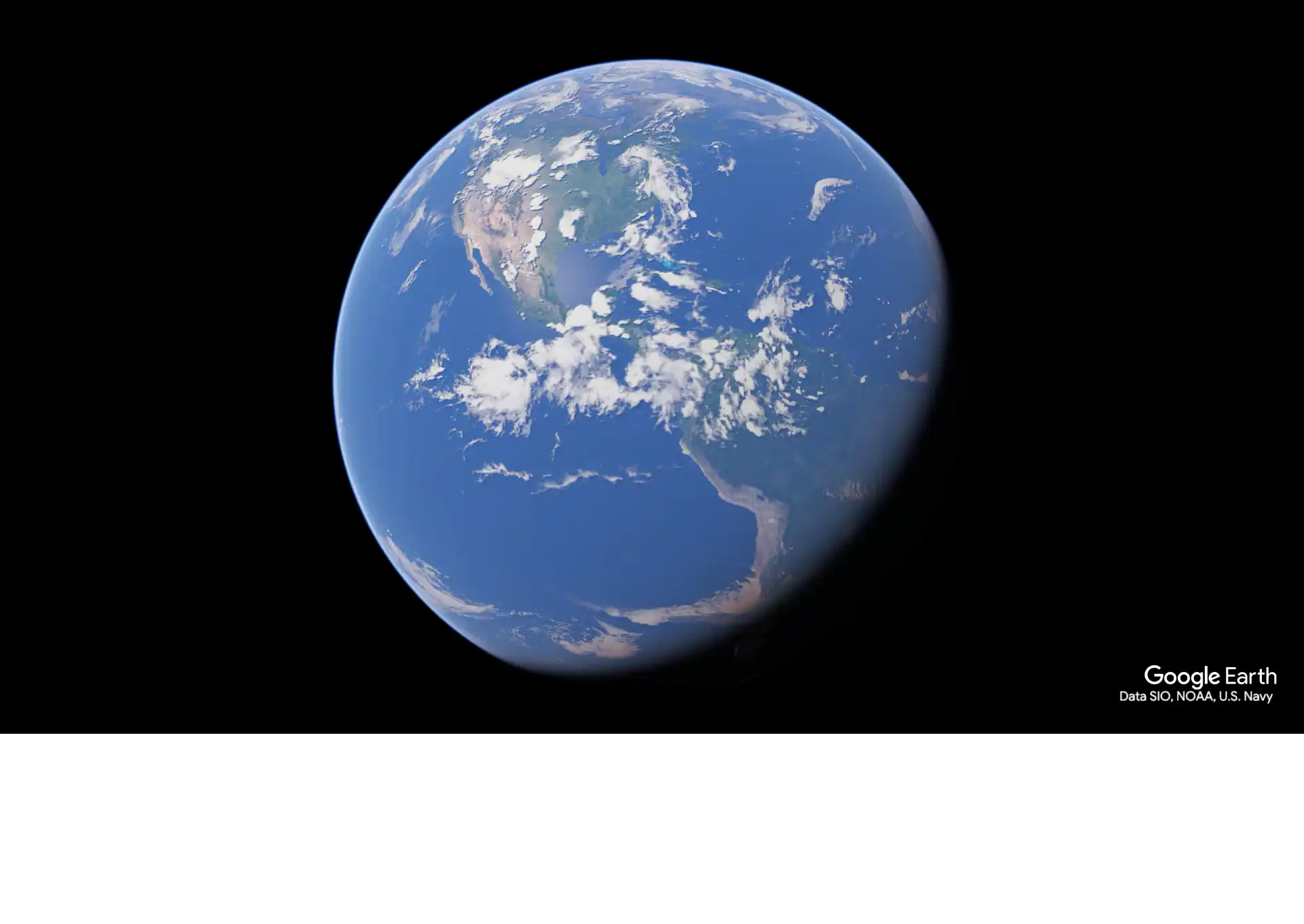 Video Poster showing earth from space